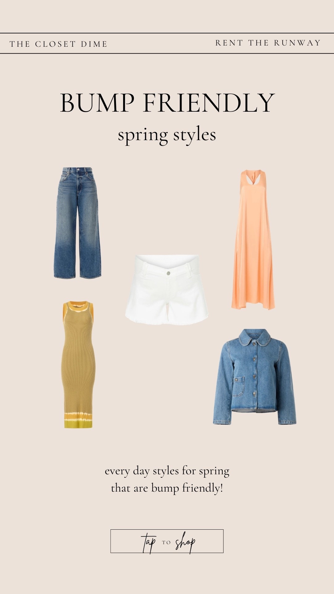 New March pieces from @renttherunway! 
Everything is great for spring and bump friendly  

#LTKspring #LTKmomlife #LTKBump