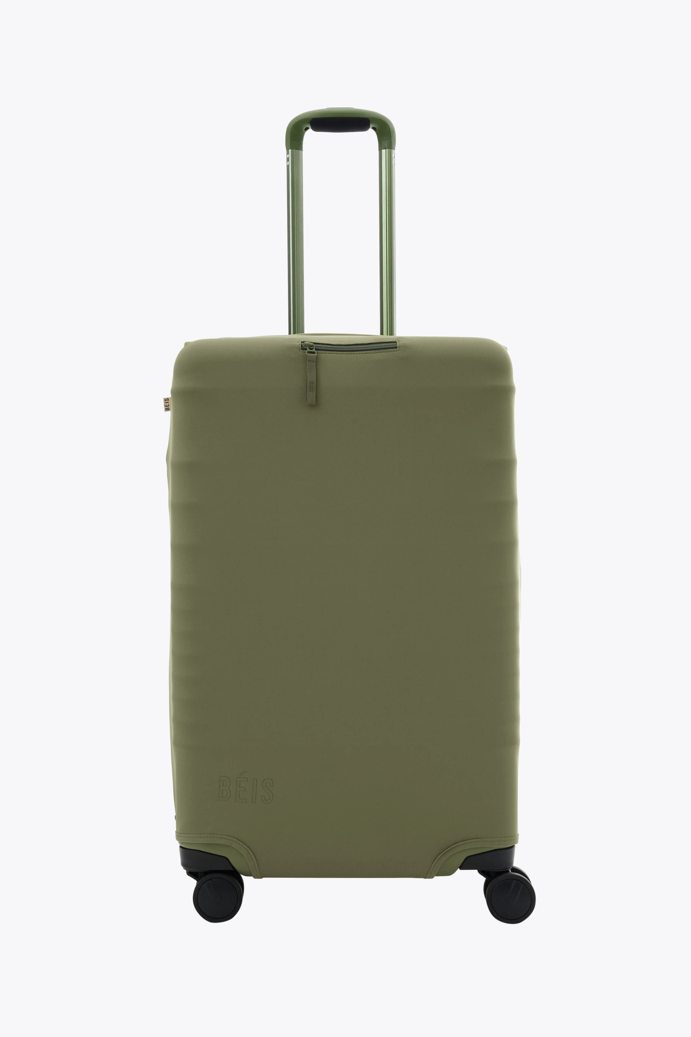 BÉIS 'The Medium Check-In Luggage Cover' in Olive - Green 26" Check-In Luggage Cover Protector | BEIS