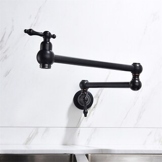 Wall Mounted Pot Filler Faucet (Classic, Oil Rubbed Bronze) - 7'9" x 10'10" | Bed Bath & Beyond