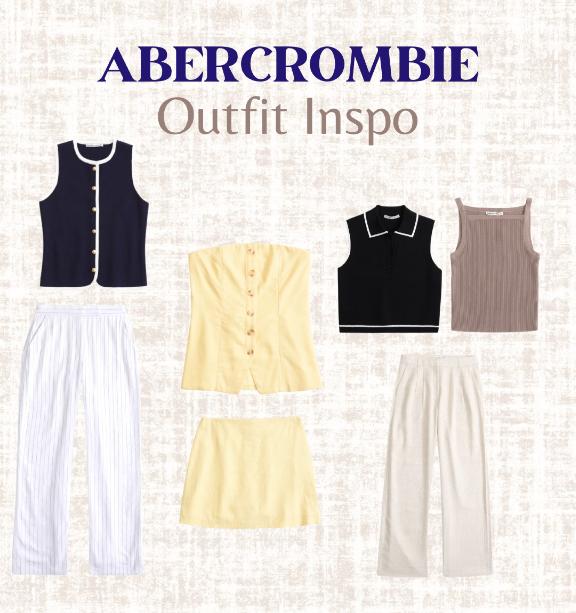 Summer Outfit Inspo, Summer style, street style, linen pants, mini skirt, old money outfits, Abercrombie 

#LTKTravel #LTKStyleTip #LTKMidsize