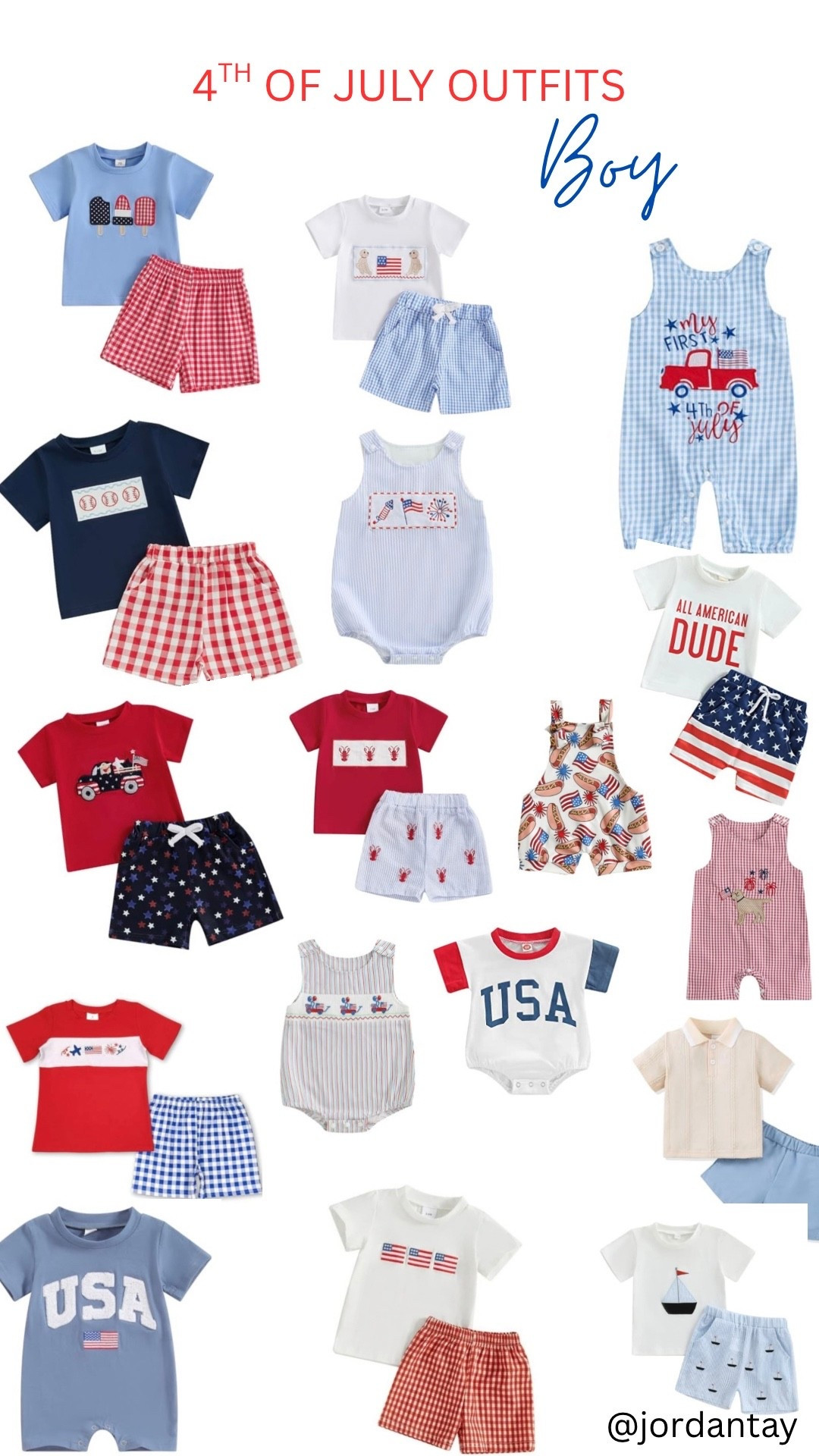 Fourth of July baby/toddler boy outfits! 

#LTKKids #LTKootd #LTKBaby
