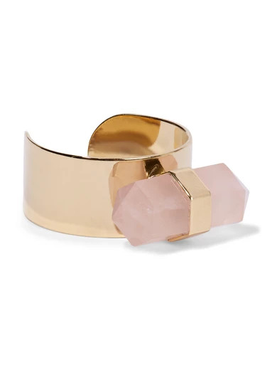 Santa gold-tone quartz ring | NET-A-PORTER (US)