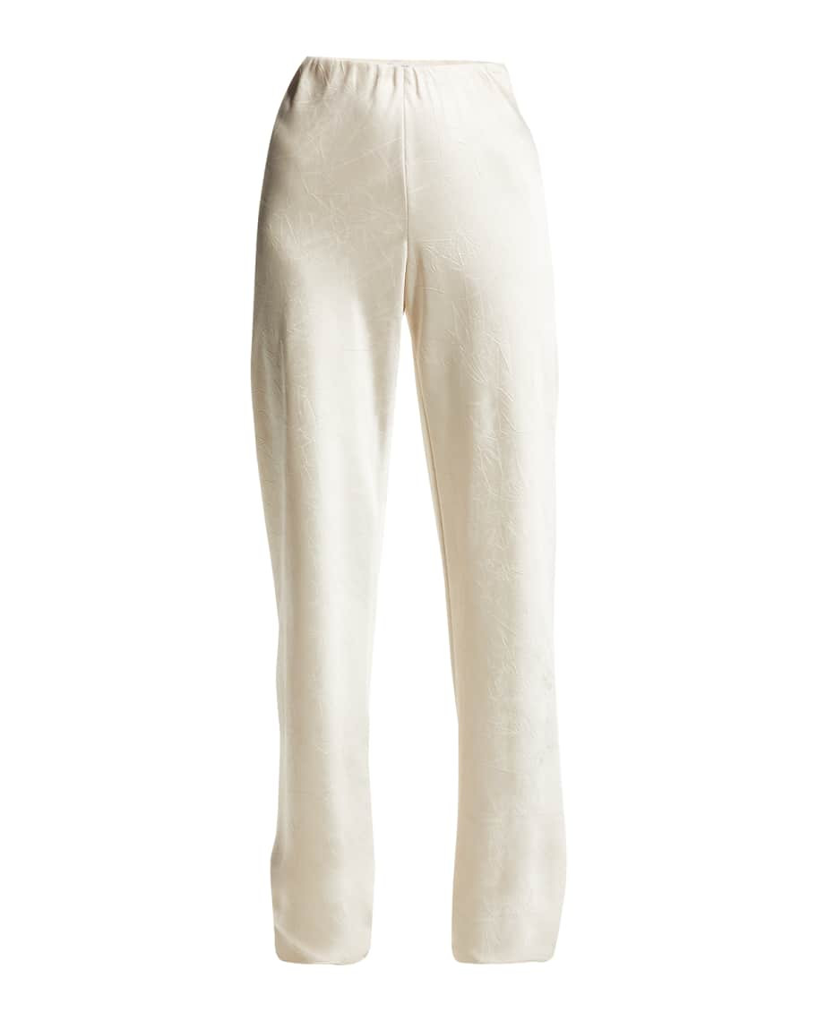 Satin Bias Pants | Neiman Marcus