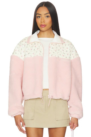 For Love & Lemons Saide Jacket in Pink from Revolve.com | Revolve Clothing (Global)
