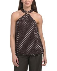 Sleeveless Halter Neck Blouse | TJ Maxx