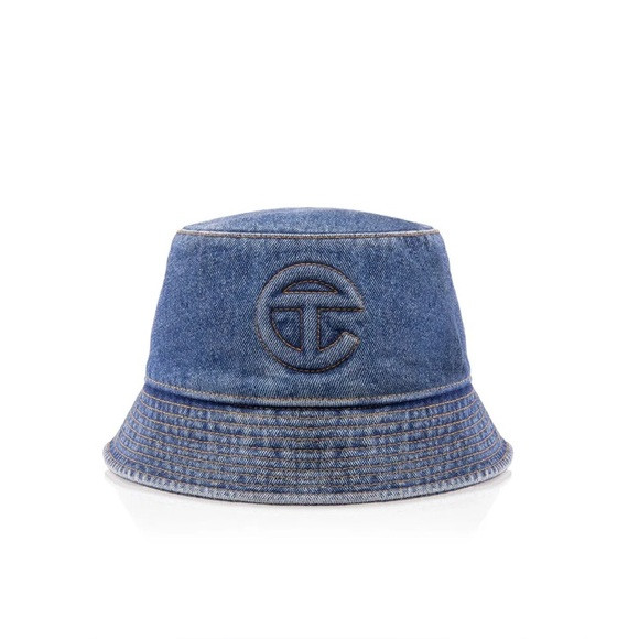 Telfar Blue Denim Bucket Hat S/M | Poshmark