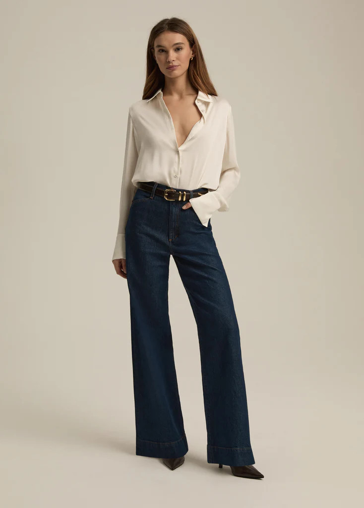 THE MISCHA SUPER HIGH RISE WIDE LEG | Favorite Daughter