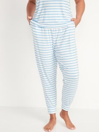 High-Waisted Sunday Sleep Ultra-Soft Jogger Pajama Pants for Women | Old Navy (US)