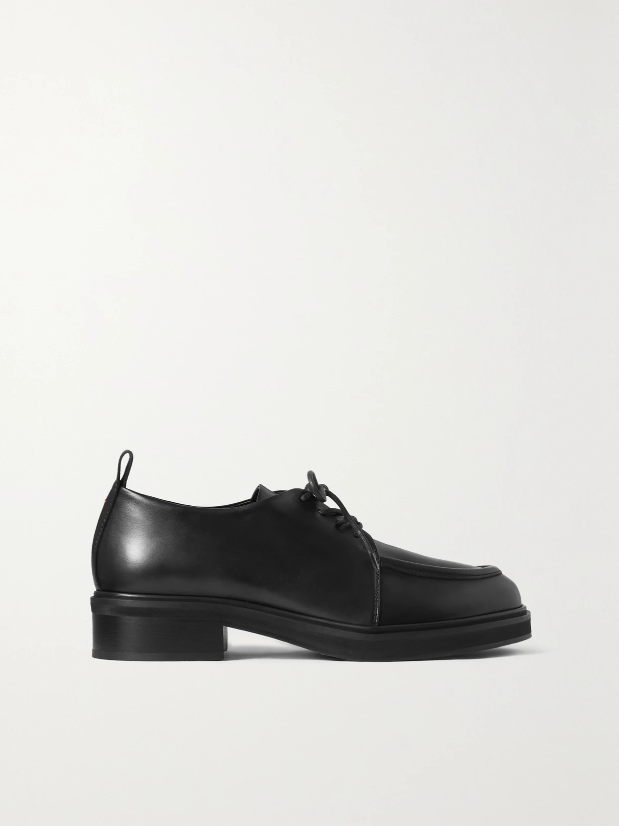 aeyde - Mara Leather Brogues - Black | NET-A-PORTER (UK & EU)