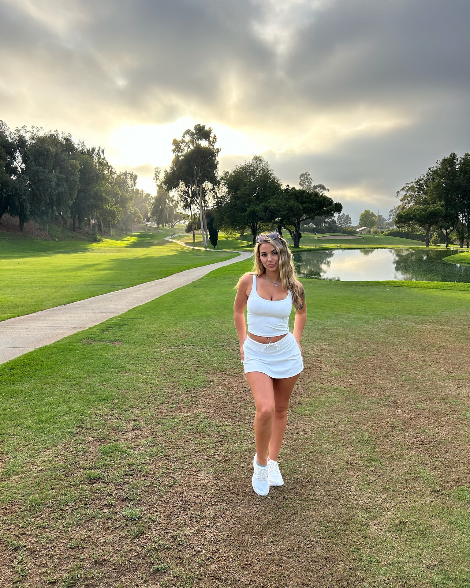 All white golfing fit 🫶🏼

#LTKWatchNow #LTKGiftGuide #LTKCyberWeek
