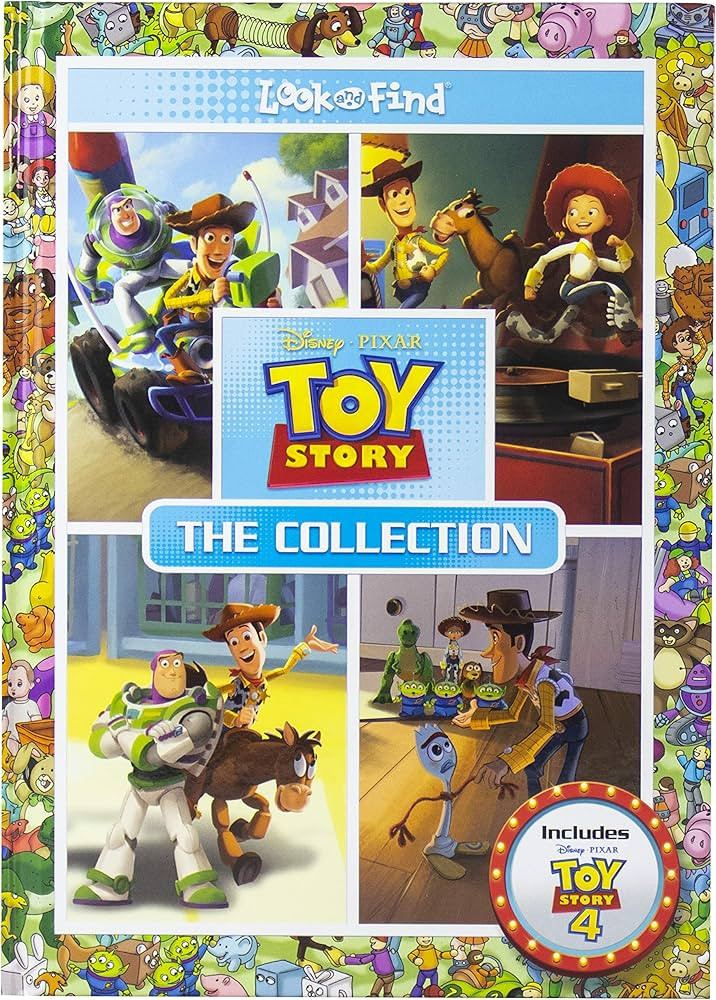 Disney Pixar - Toy Story Look and Find Collection - Includes Toy Story 4 - PI Kids | Amazon (US)