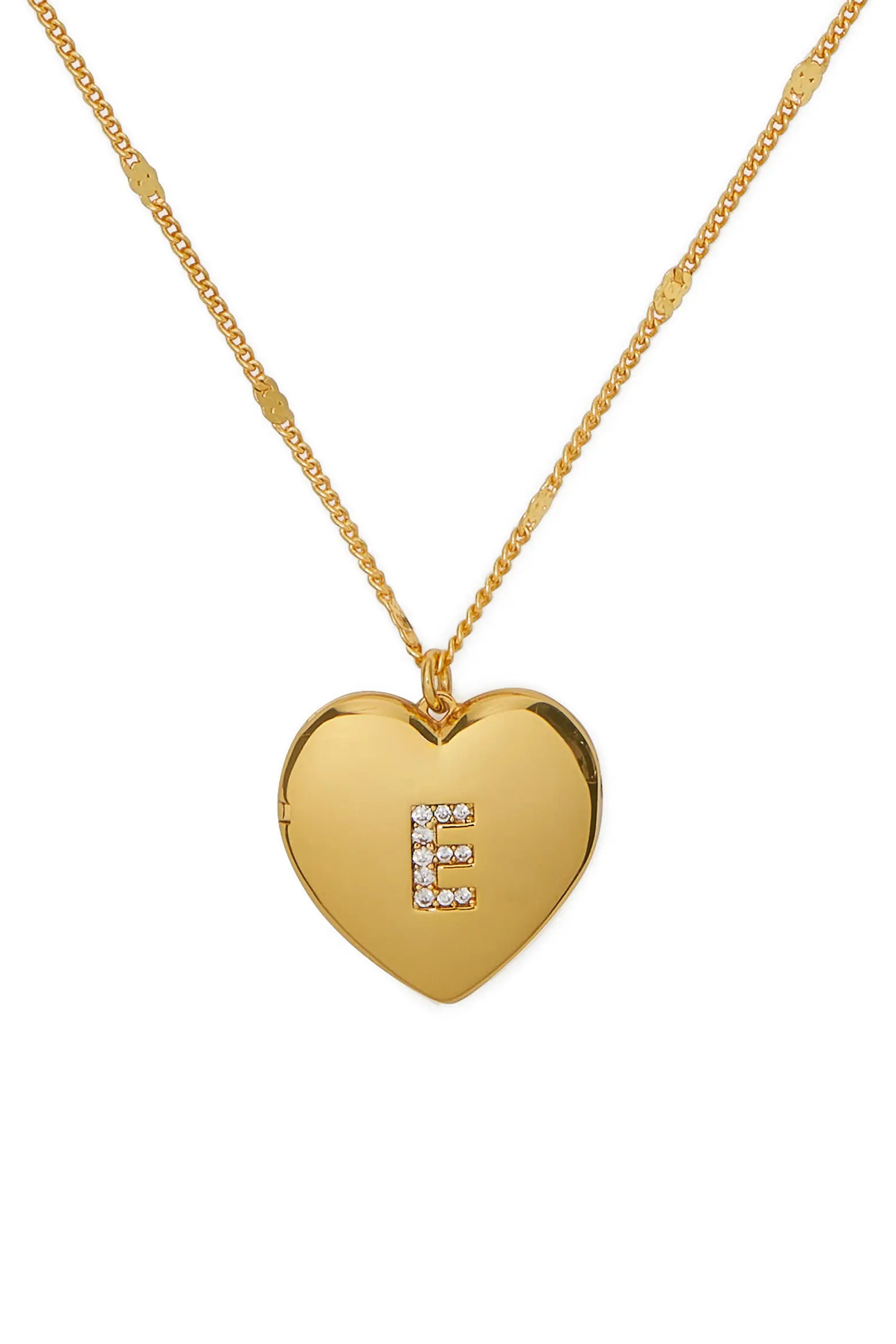 crystal initial heart locket necklace (Women) | Nordstrom | Nordstrom