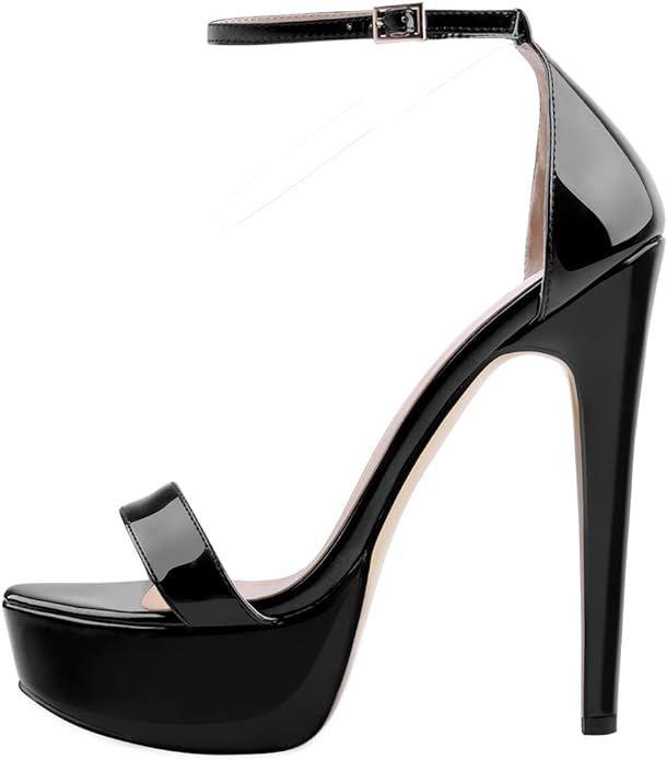 VERISSON Women's Platform High Heels Stiletto Pumps Sandals | Amazon (US)