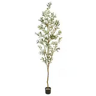 Indoor 82 in. Artificial Olive Tree | The Home Depot