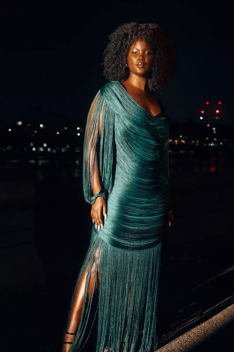 Holiday dress, green fringe dress, ASOS, new years dresss

#LTKplussize #LTKHoliday #LTKstyletip