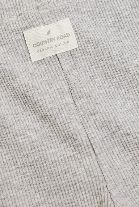 Organically Grown Cotton Solid Rib Legging | Country Road (AU)