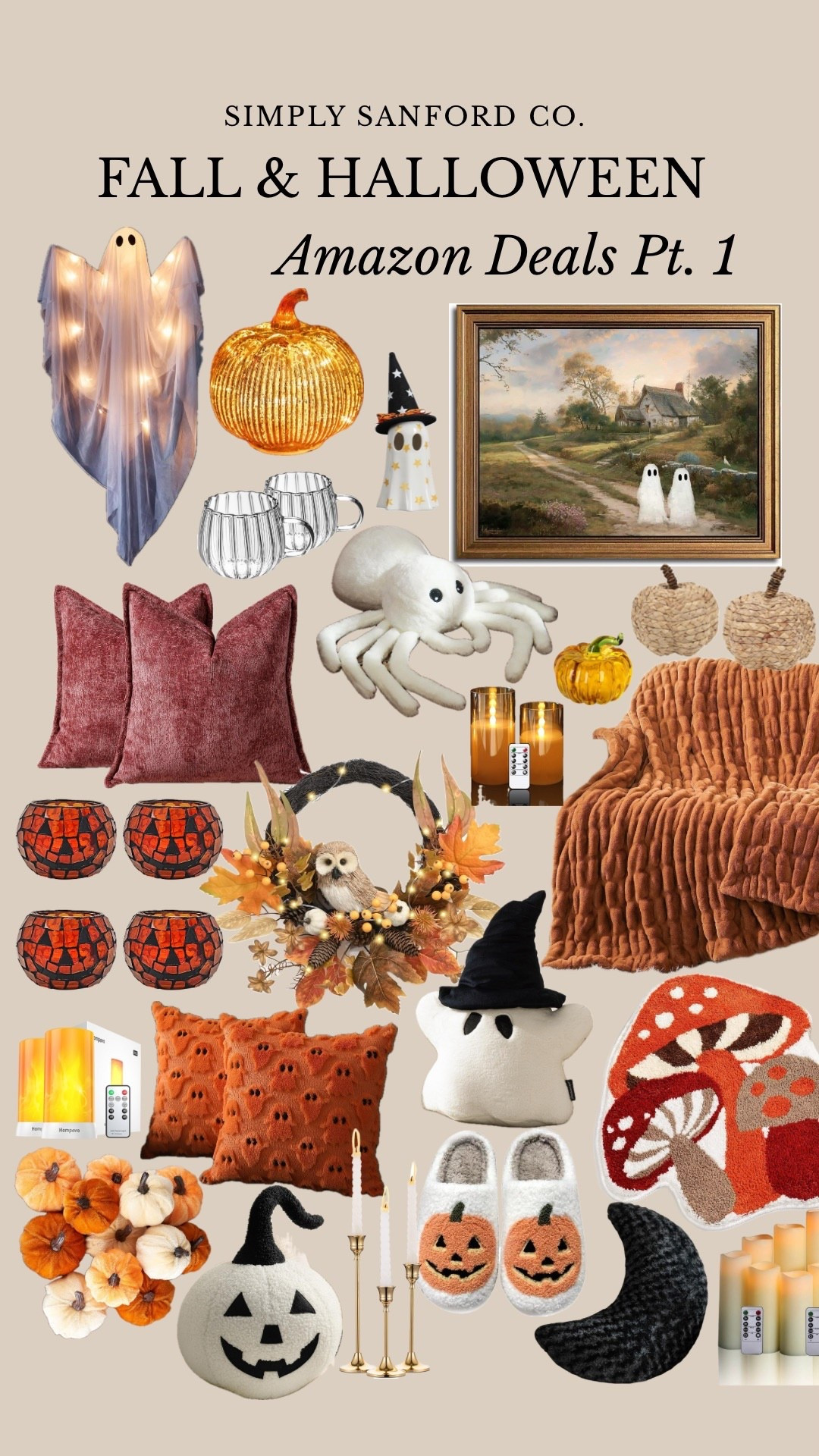 some of my fav early fall decor finds on Amazon 🍁🍂✨ 
.
Amazon fall finds, Amazon home, fall finds, fall decor, autumn decor, pumpkins, ghost decor, pumpkin season, spooky season #falldecor #autumndecor #amazonfallfinds

#LTKSeasonal #LTKHome