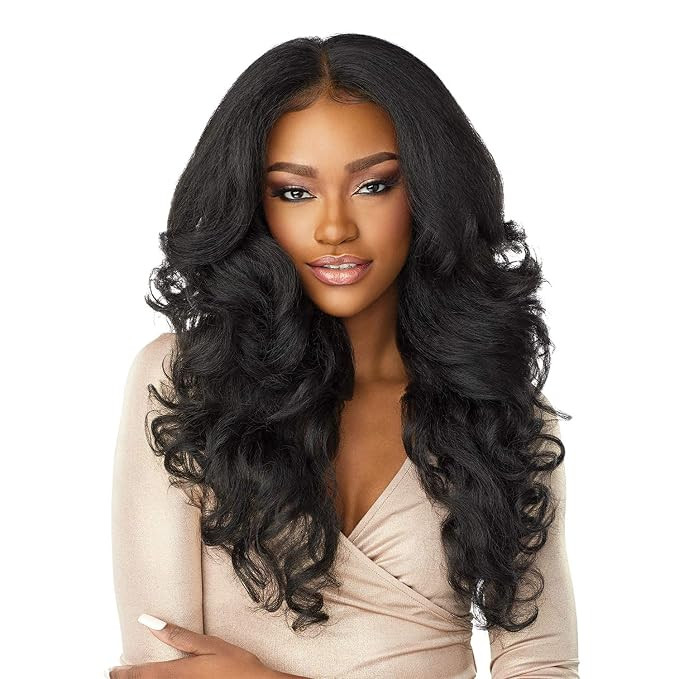 Sensationnel What Lace 13X6 Wigs - Latisha Lacefrontal Hand Tied Glueless Synthetic With Natural ... | Amazon (US)