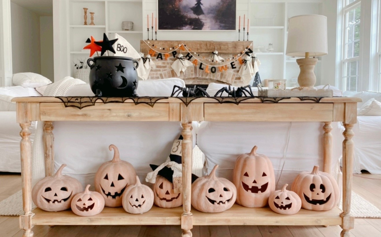 Pottery Barn jackolanterns
Jackolanterns
Terra cotta jacks 

#LTKHome #LTKSeasonal