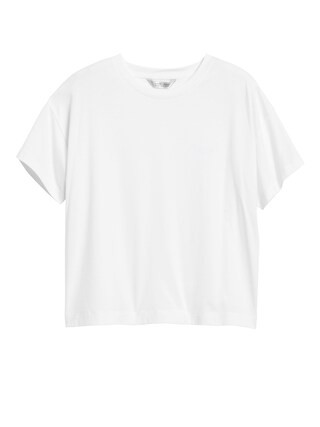 SUPIMA® Cotton Cropped T-Shirt | Banana Republic | Banana Republic (CA)