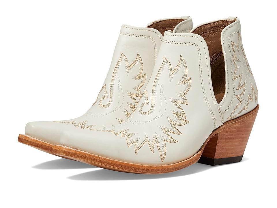 Ariat Dixon Western Boots Women's Shoes Blanco: 9 B - Medium | Zappos.com