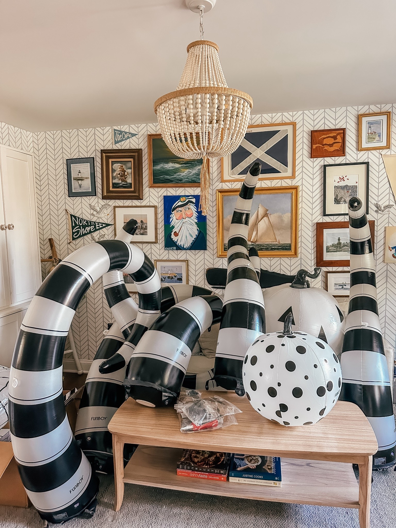 Blow up outdoor Halloween decorations 

#LTKFamily #LTKSeasonal #LTKHalloween