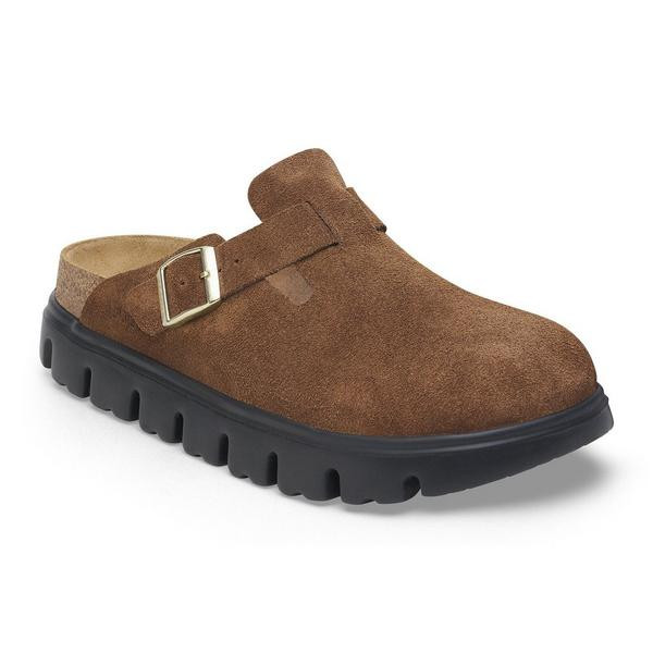 BIRKENSTOCK Boston Chunky Casual Clogs Narrow 41 Dark Tea | Scheels Sports