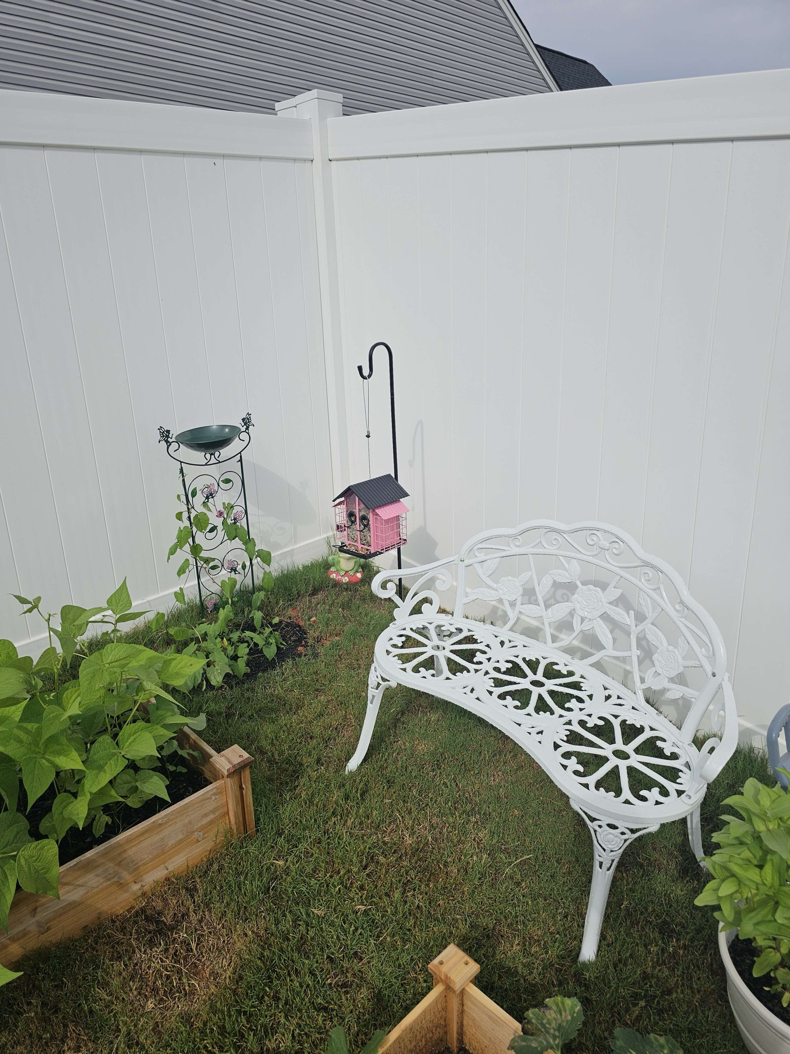 Added this adorable birdhouse to the garden today 🕊️

#LTKHome