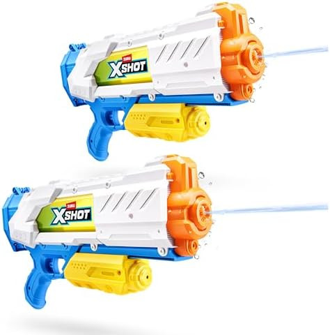 XSHOT Water Fast-Fill Medium Water Blaster (2 Pack) by ZURU, Watergun, 2 Pack X Shot Water Blaste... | Amazon (US)