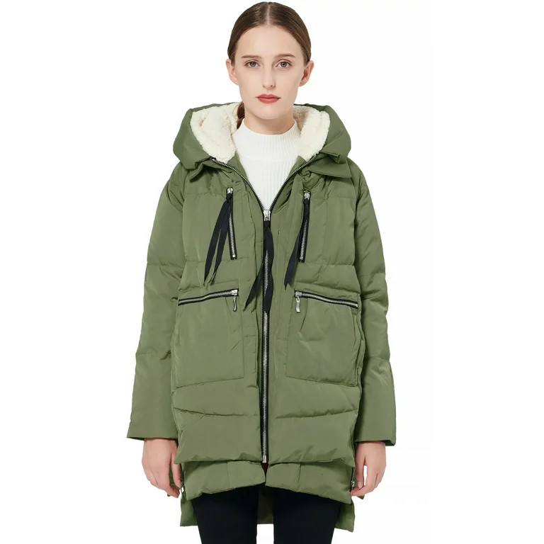 Orolay Women's Winter Coat Warm Thickened Puffer Down Jacket - Walmart.com | Walmart (US)
