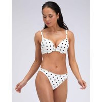 Boux Avenue Hydra Polka Dot Bikini Bottoms White Mix | Marks & Spencer (UK)