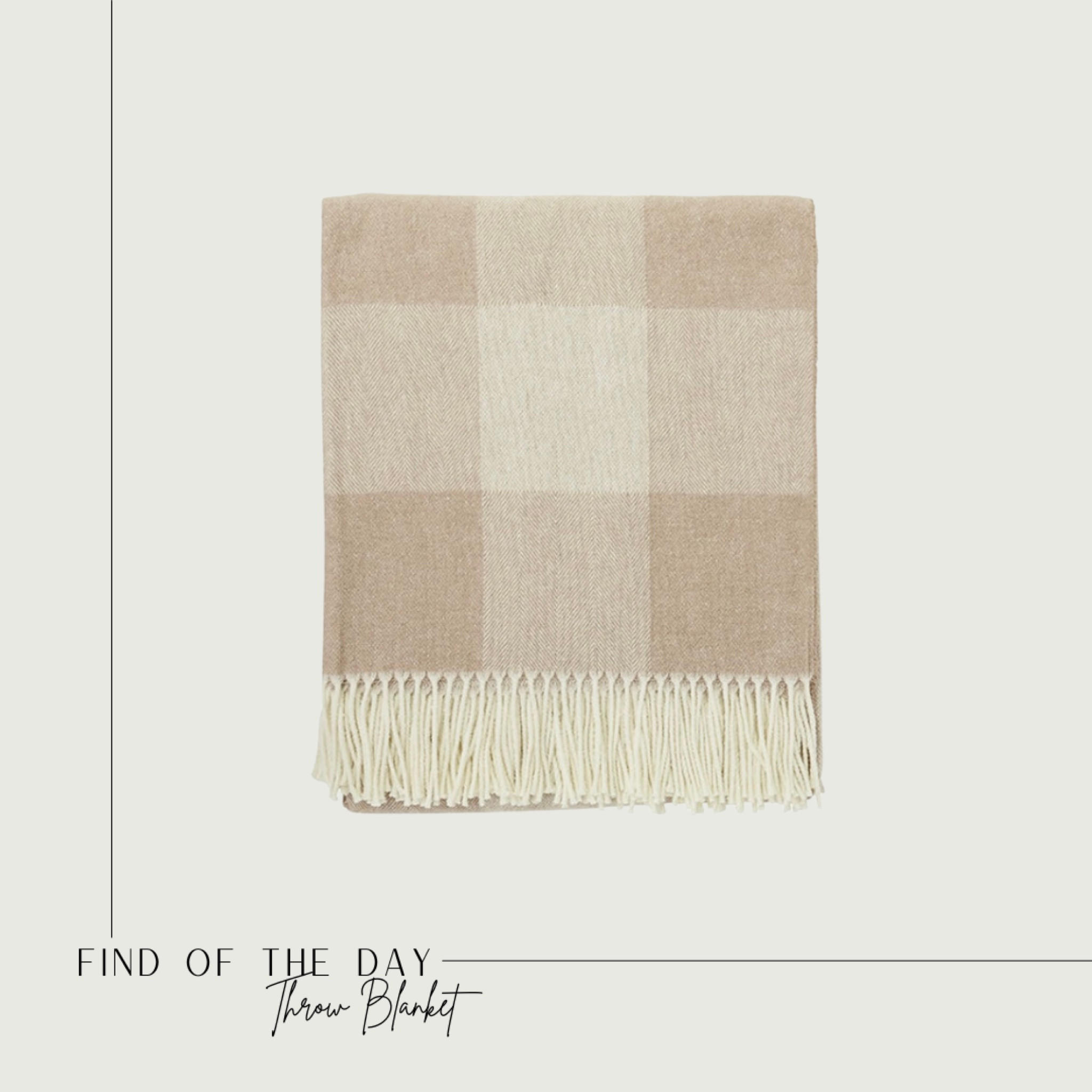 Plaid Throw Blanket! A perfect blanket for year round in your living room or bedroom.

Throw blanket, plaid, fall decor, blanket, bedroom inspo, living room inspo, find of the day, fall favorites, cozy finds, home finds

#LTKunder50 #LTKhome #LTKSeasonal