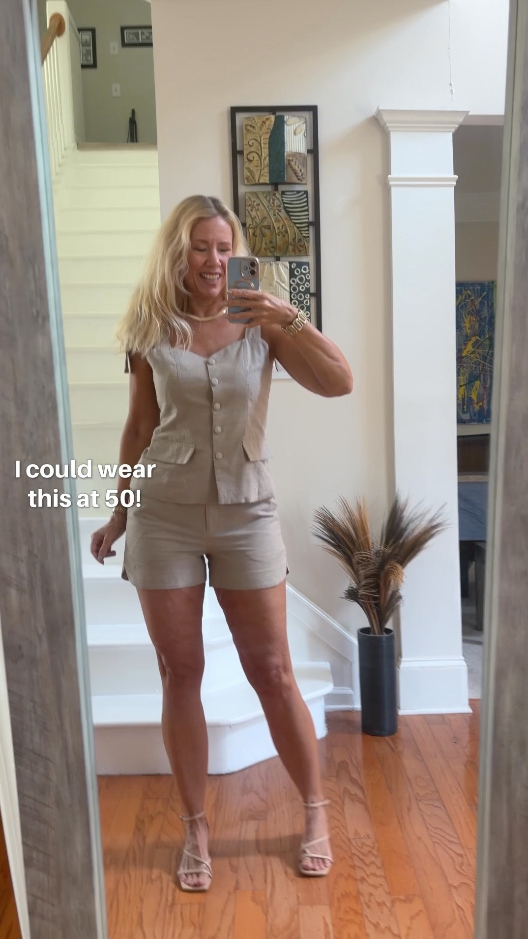 #giftedbyChicwish Such a cute outfit! 🤩

FYR: I’m 5’7”, 143 lbs⬇️
Wearing size M. The top fits perfect, the shorts could be a little bigger -but I have a big bootie! 🍑

Thank you @chicwish for gifting me these! 💝

#Chicwish #ChicwishMuse

#LTKgrwm #LTKootd #LTKOver40