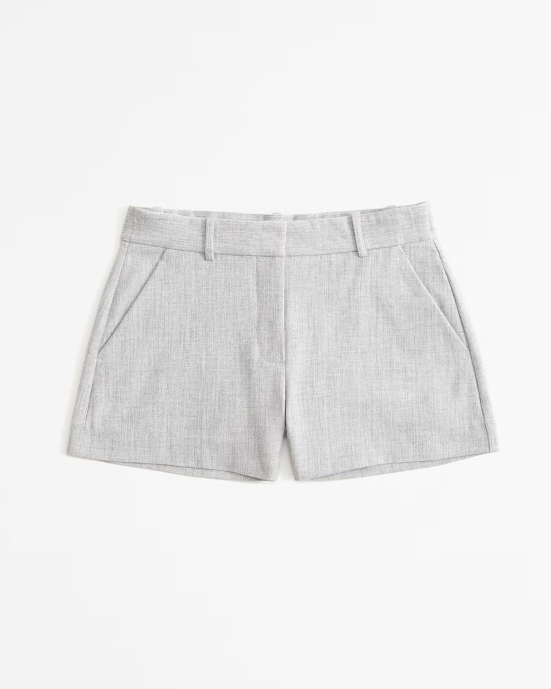 Mid Rise Tailored Short | Abercrombie & Fitch (US)