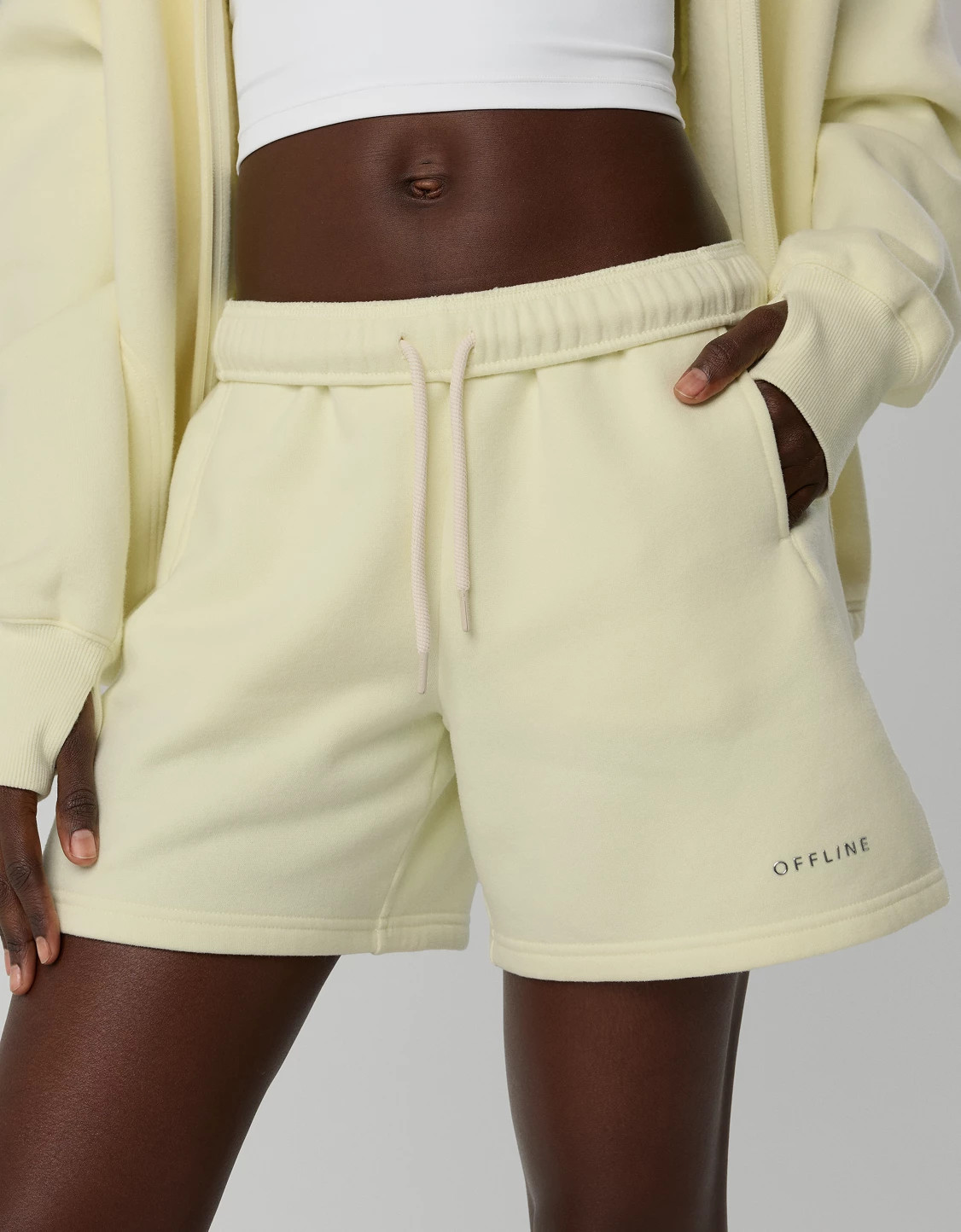 OFFLINE By Aerie 5" Cloud Fleece Short | American Eagle Outfitters (US & CA)