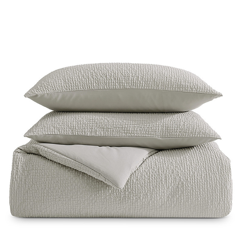 Vera Wang Puckered Textured 3 Pc. Comforter Set, Queen | Bloomingdale's (US)