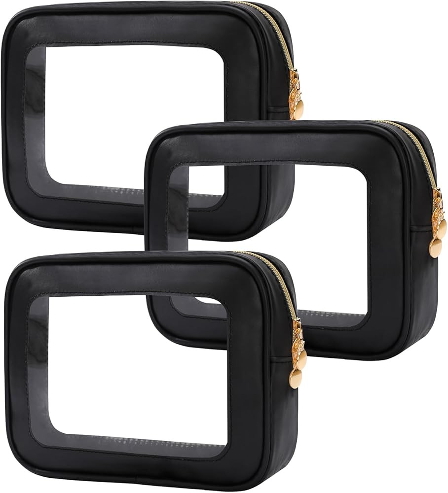 3PCS Diaper Bag Organizer Pouch Set，Clear Organizer Bags,TSA Approved Toiletry Bag,Clear Waterp... | Amazon (US)