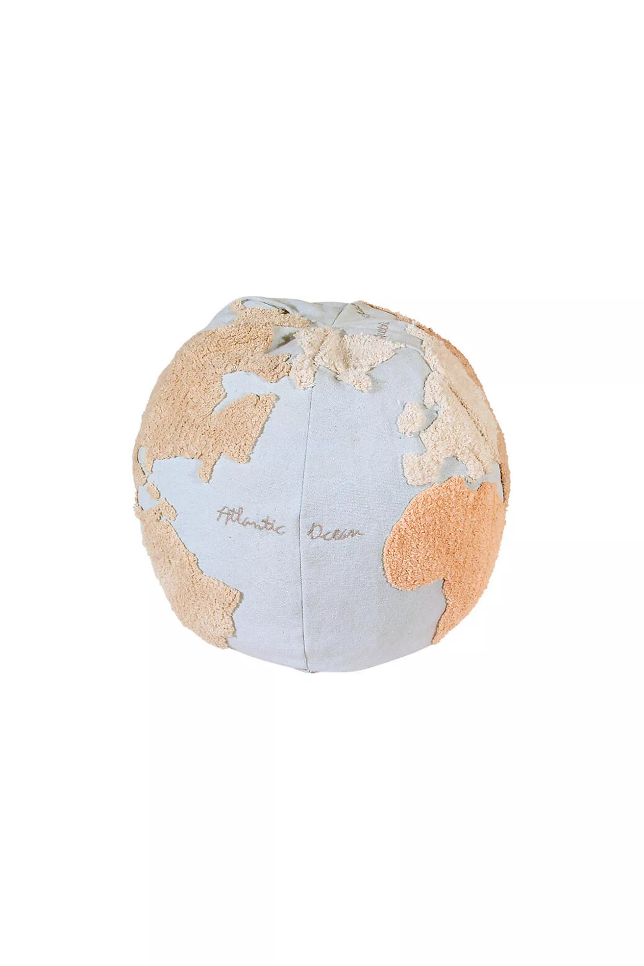 Lorena Canals World Map Pouf | Anthropologie (US)