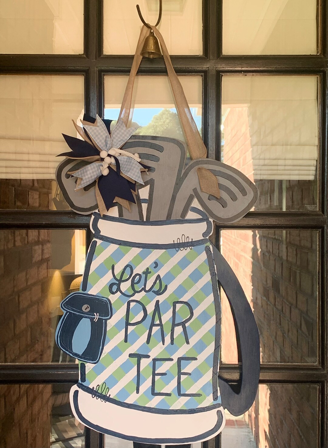 Golf Bag Door Hanger - Etsy | Etsy (US)