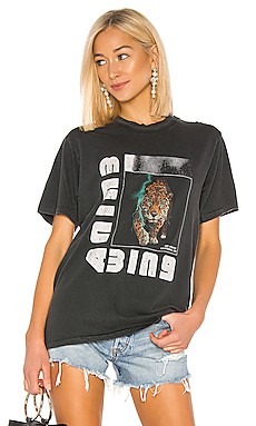 ANINE BING Wild Cat Bing Tee in Black from Revolve.com | Revolve Clothing (Global)