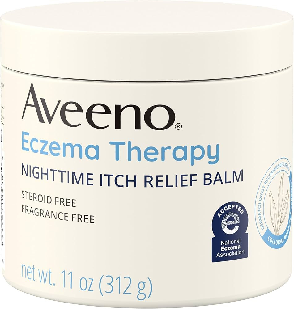Aveeno Eczema Therapy Itch Relief Balm with Colloidal Oatmeal & Ceramide for Dry Itchy Skin, Non-... | Amazon (US)