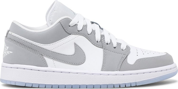 Wmns Air Jordan 1 Low 'White Wolf Grey' | GOAT