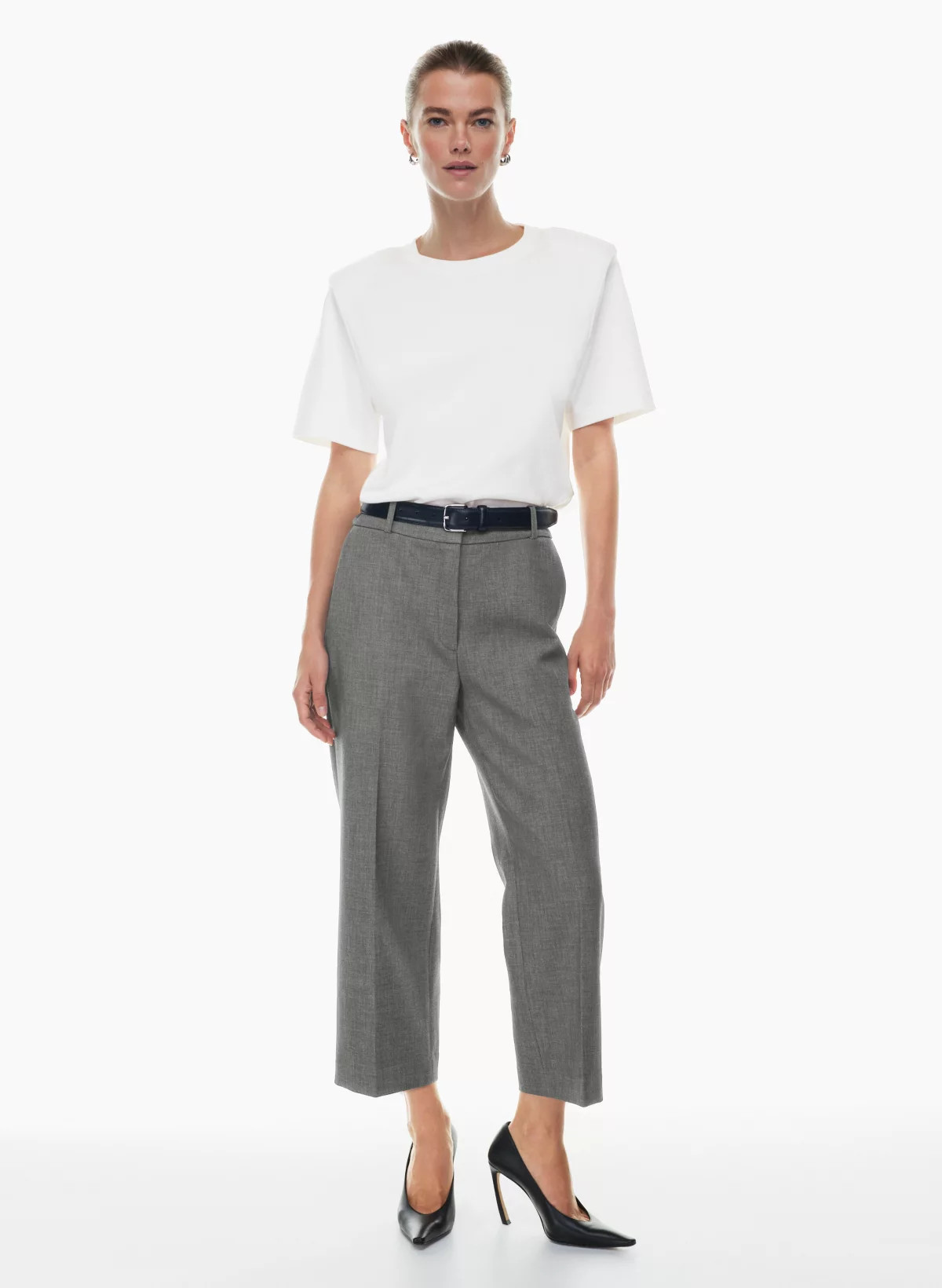 AGENCY CROPPED PANT | Aritzia