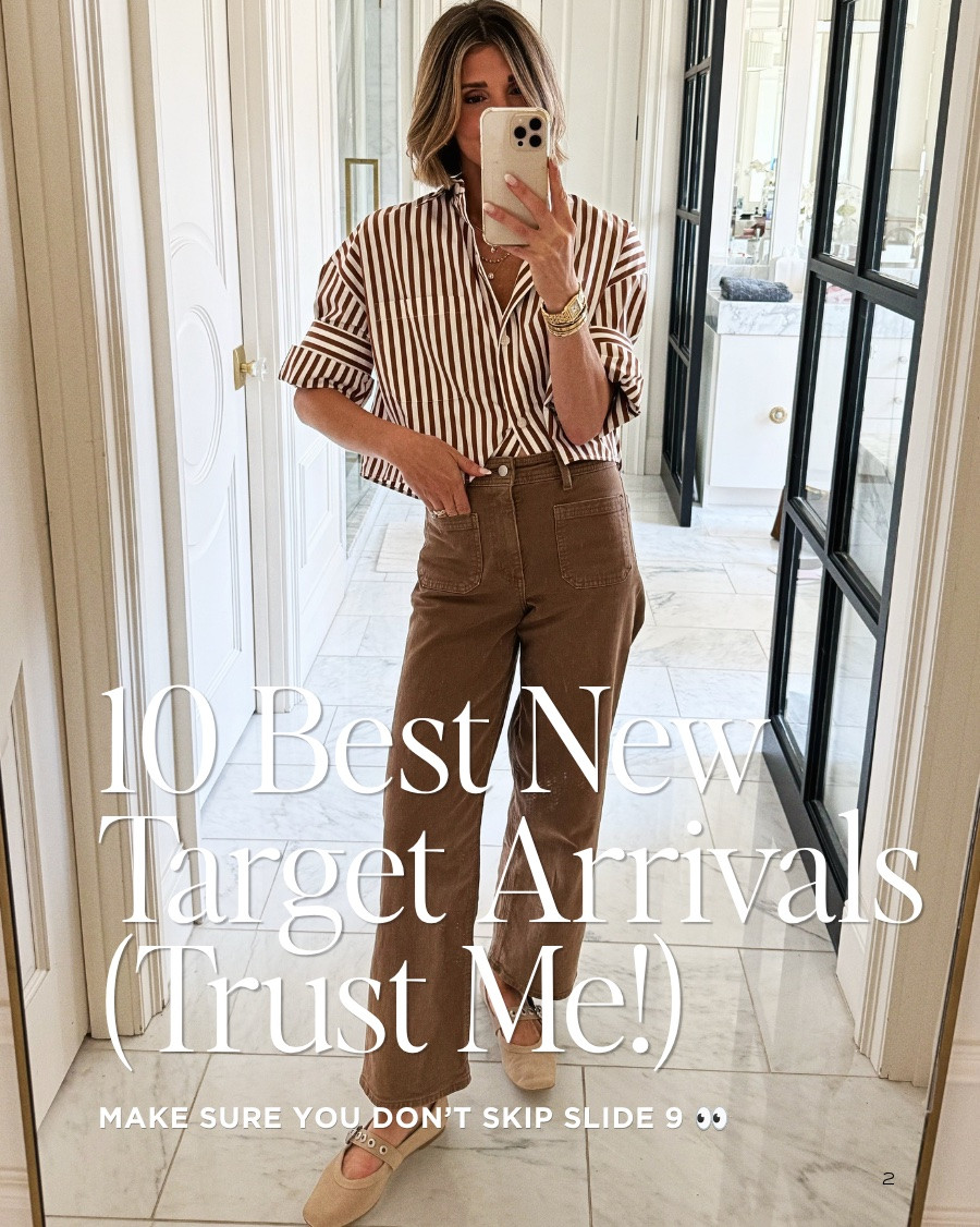 The best new arrivals at @Target that you DO NOT want to miss! 

…slide 9 is my FAVORITE.

#LTKsummer #LTKjeans #LTKshoes