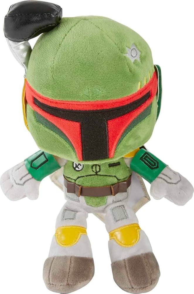 Star Wars Boba Fett Plush 8-Inch Character Figure From the Book of Boba Fett, Soft Doll Dressed i... | Amazon (US)