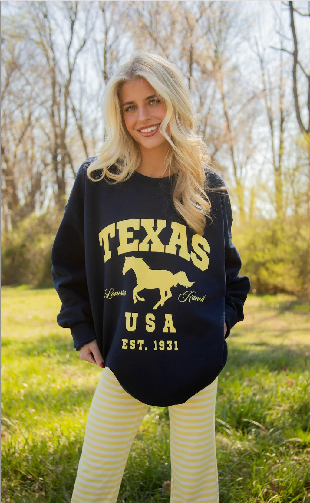 charlie southern: texas lonestar ranch sweatshirt | RIFFRAFF