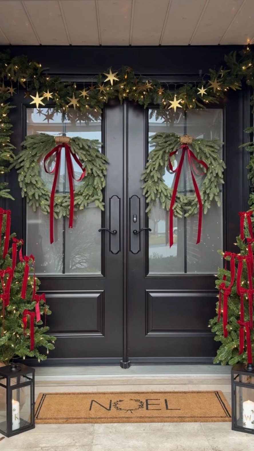 The star of the show- literally- my star garland. They are substantial and well made. And with the twinkle lights on, reflected the perfect glow. I liked them so much that I got three more this year! 

#LTKSeasonal #LTKHoliday #LTKHome