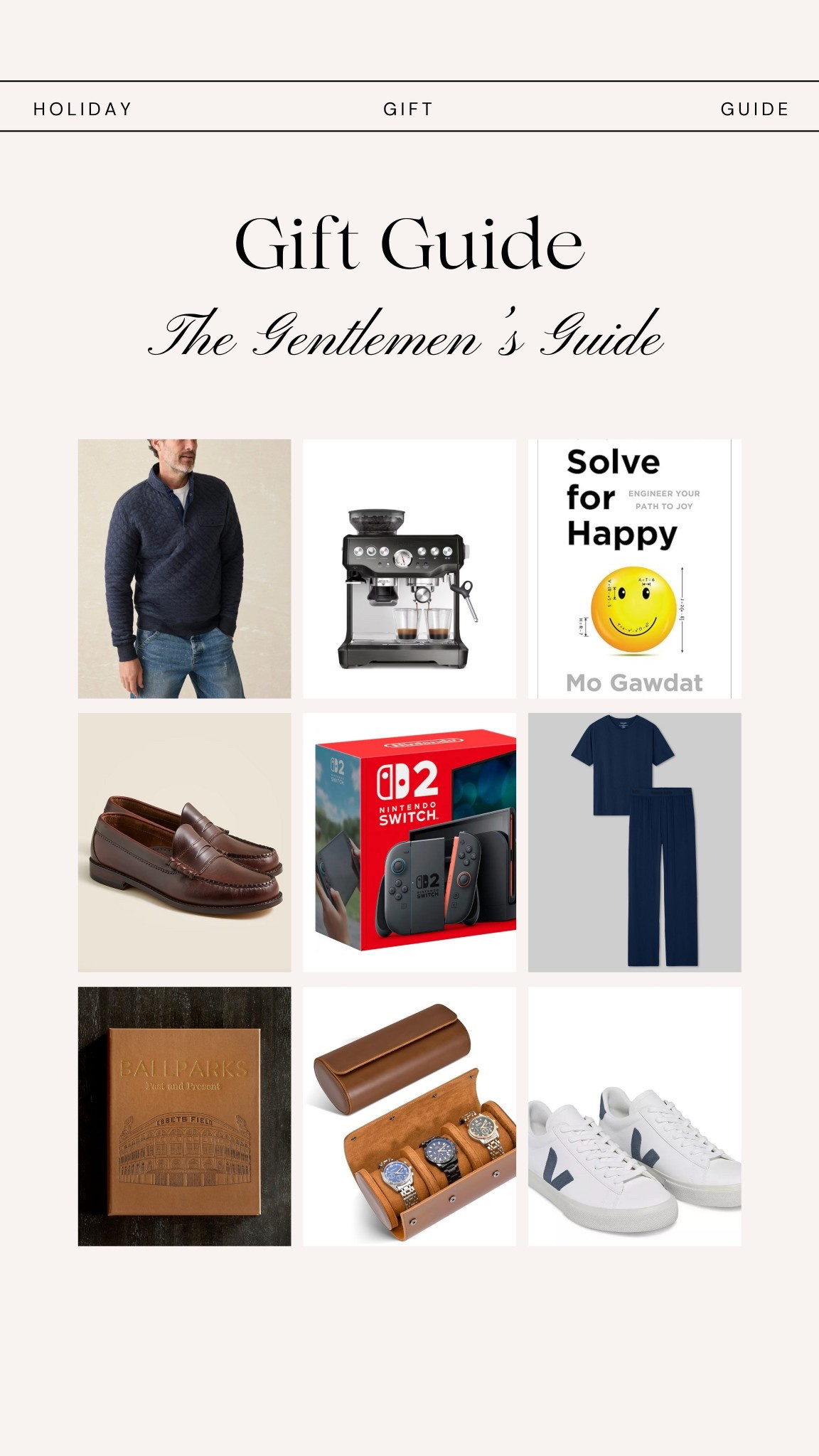 THE GENTLEMAN’S GUIDE • GIFT GUIDE
Trey’s go-to picks and favorite things (gifts for husbands, gifts for dad, gifts for father-in-law, gifts for boyfriend, gifts for friends, gifts for guys)

#LTKGiftGuide #LTKHoliday