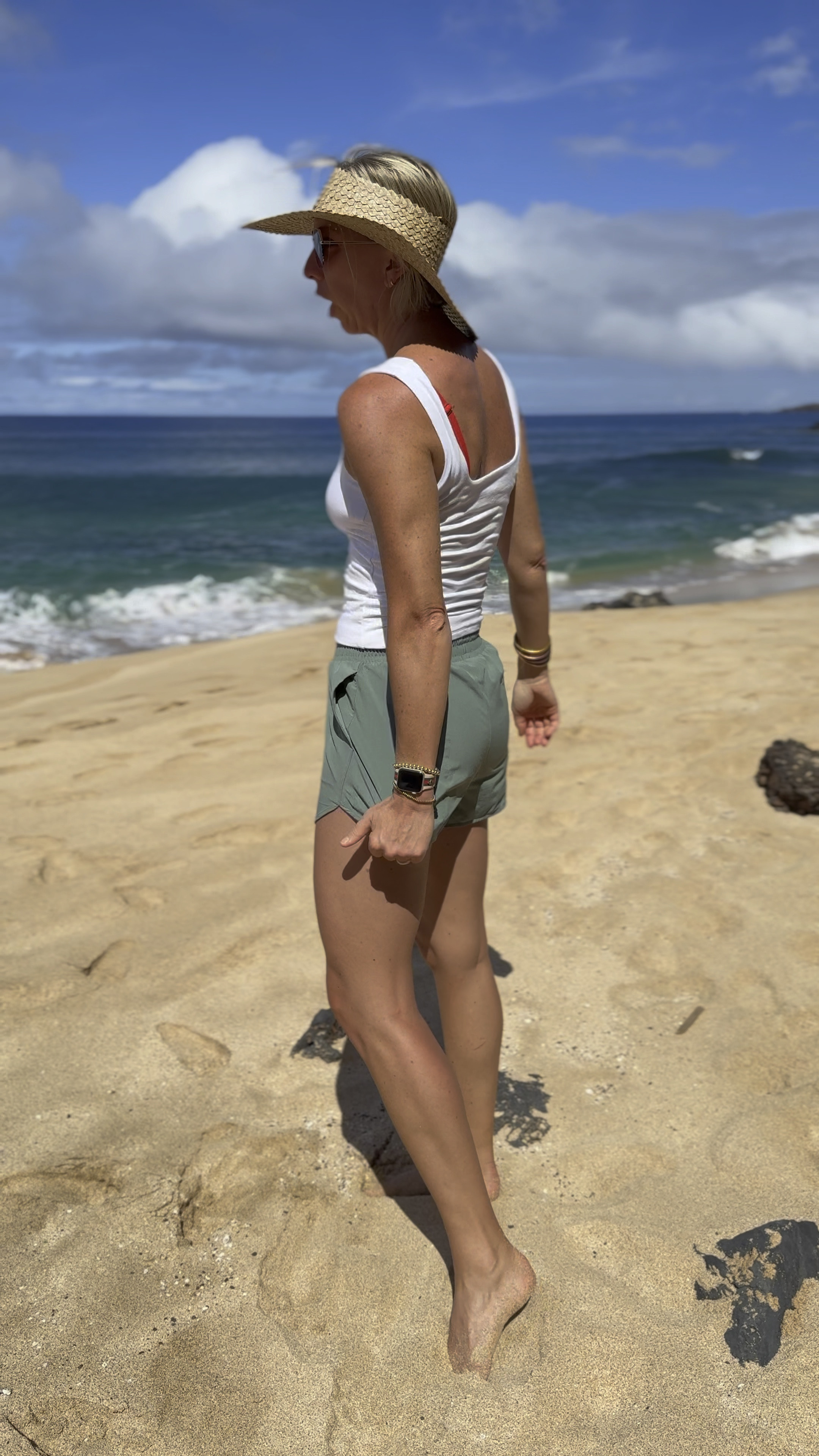 My all time favorite workout shorts are on major sale right now! I brought 3 different colors with me to Hawaii because I love the fit so much 👏🏻these fit true to size 

#LTKOver40 #LTKActive #LTKTravel