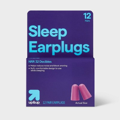 Sleeping Foam Earplugs - 12 Pair - up&up™ | Target